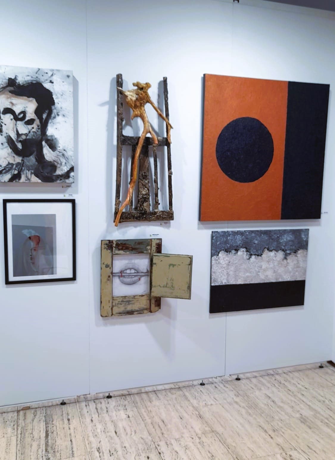 Exposició d'obres d'art Reluet a FIABCN