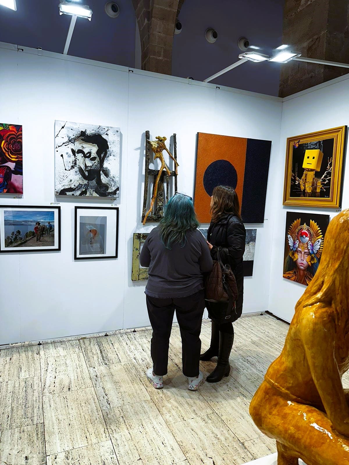 Exposició d'obres d'art Reluet a FIABCN