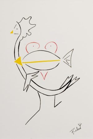 Ilustración Ave Fénix