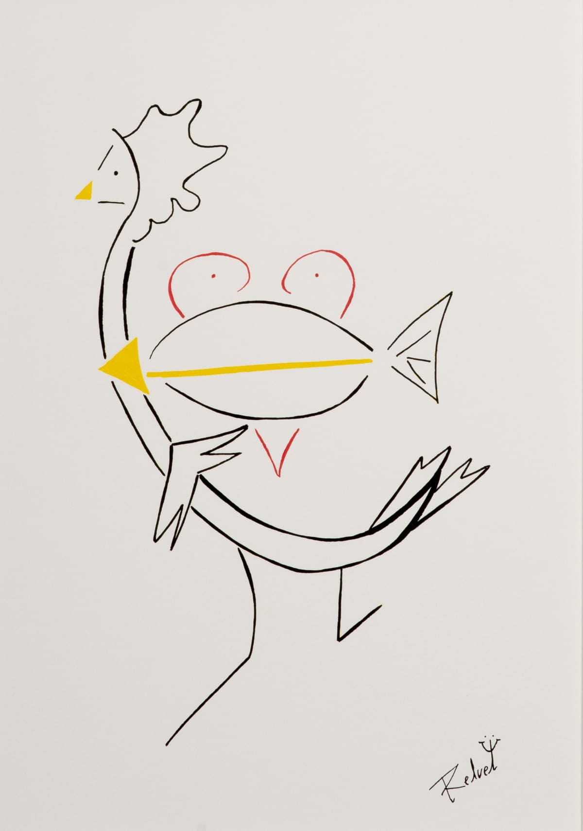 Ilustración Ave Fénix