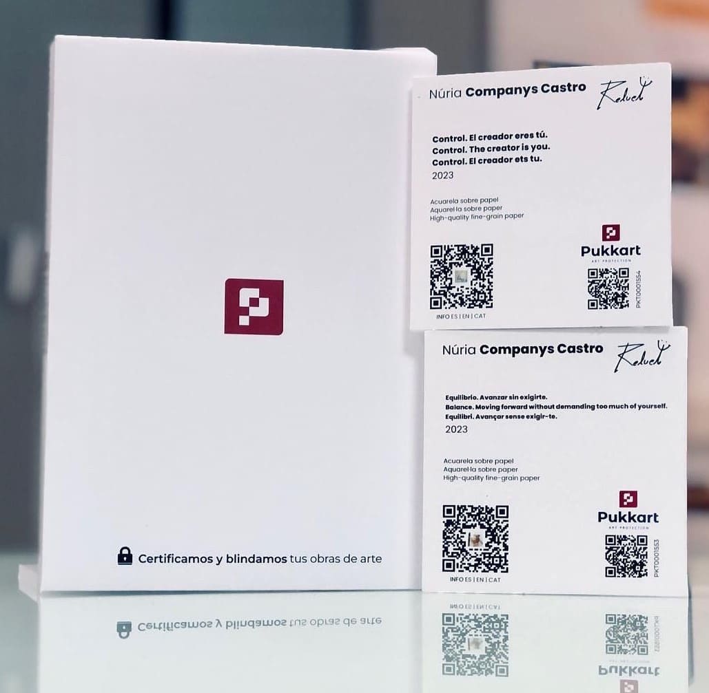Certificado autenticidad obras Reluet - por Pukkart