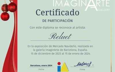 Exposición en el Mercado Navideño Imaginarte Gallery