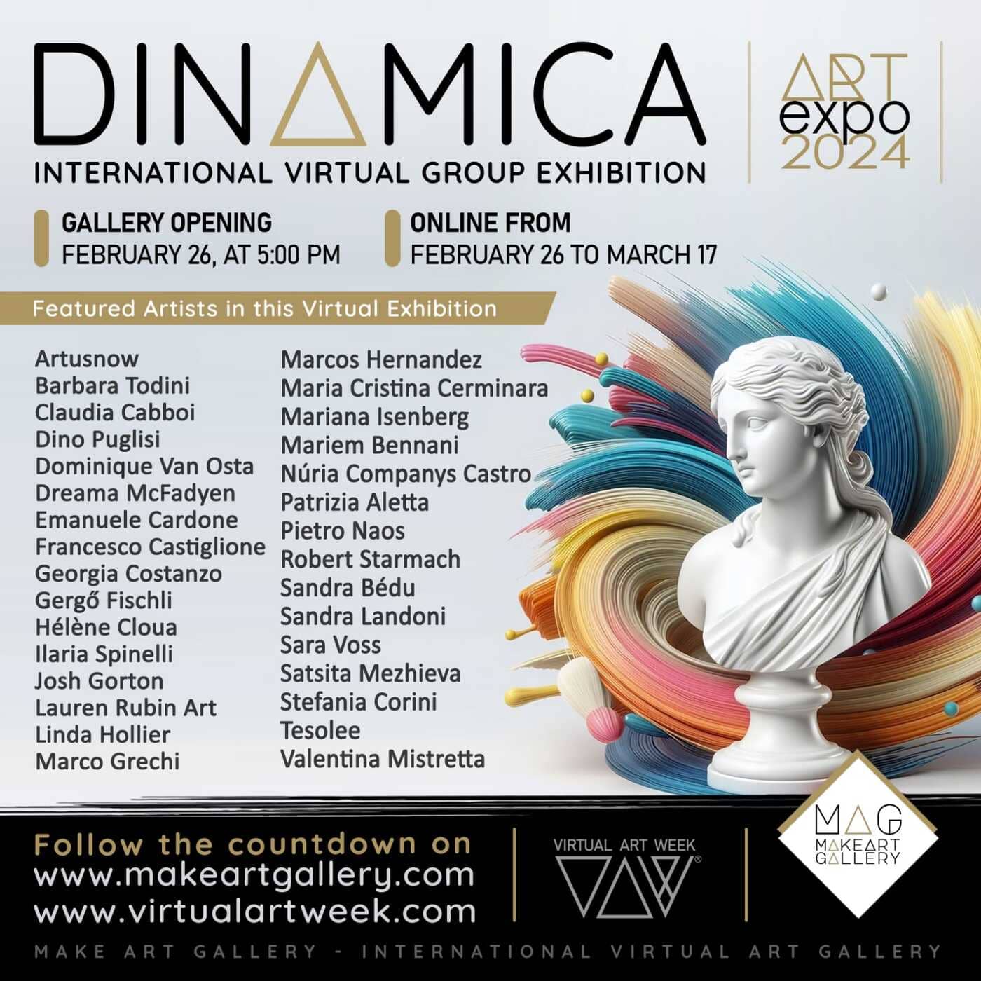 Artistas Exposición Dinamarca Art Expo