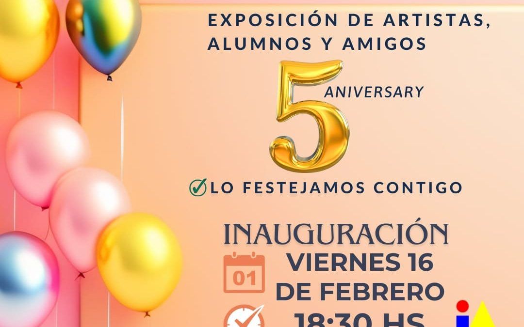 Exposición 5 Aniversario Imaginarte Gallery