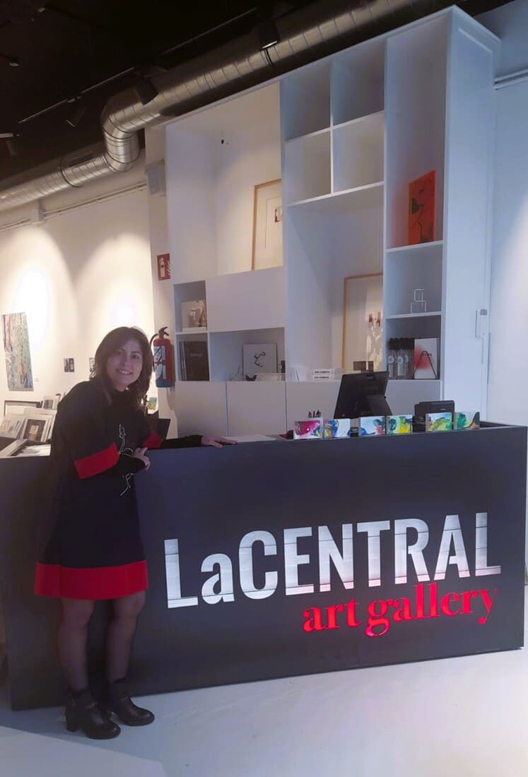 Nuria Companys artista Reluet en la Exposición Art Weekend 2024
