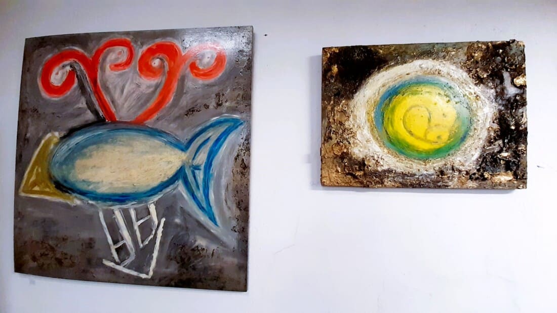 Obras Reluet en la Exposición Art Weekend San Sebastian 2024