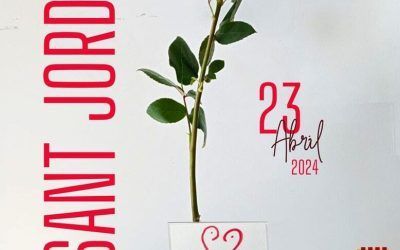 Reluet resignifica la tradicional rosa de Sant Jordi