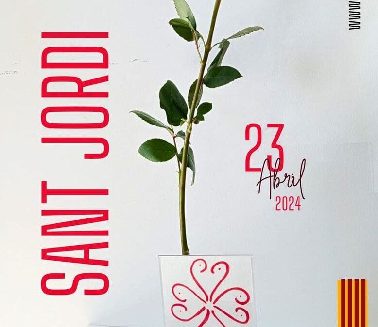 Reluet resignifica la tradicional rosa de Sant Jordi