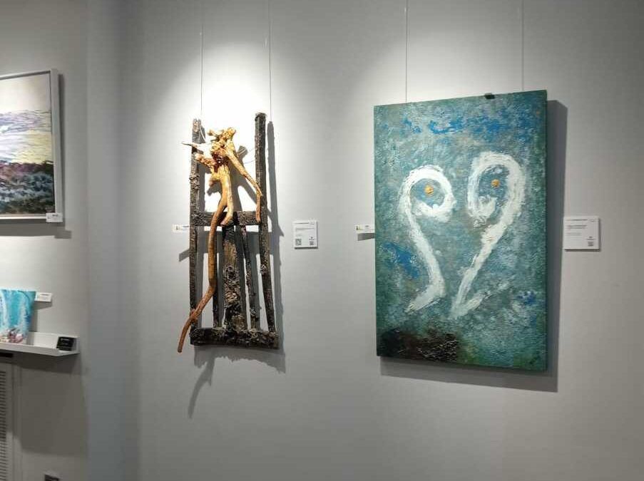 Exposición La Huella del artista Zaragoza