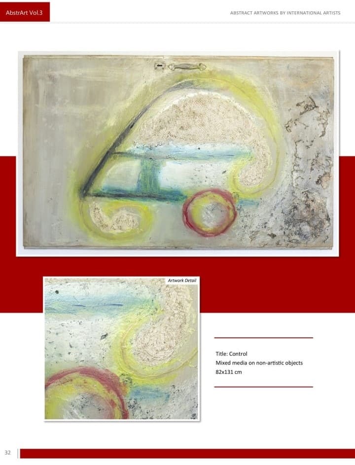 Núria Companys Reluet Catálogo Internacional de Arte ABSTRART 3 Obra Control Núria Companys Reluet Catálogo Internacional de Arte ABSTRART 3 Obra Control