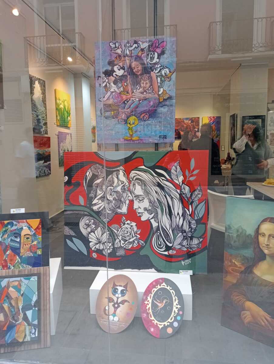 Obras de arte exposición 2024 Zaragoza