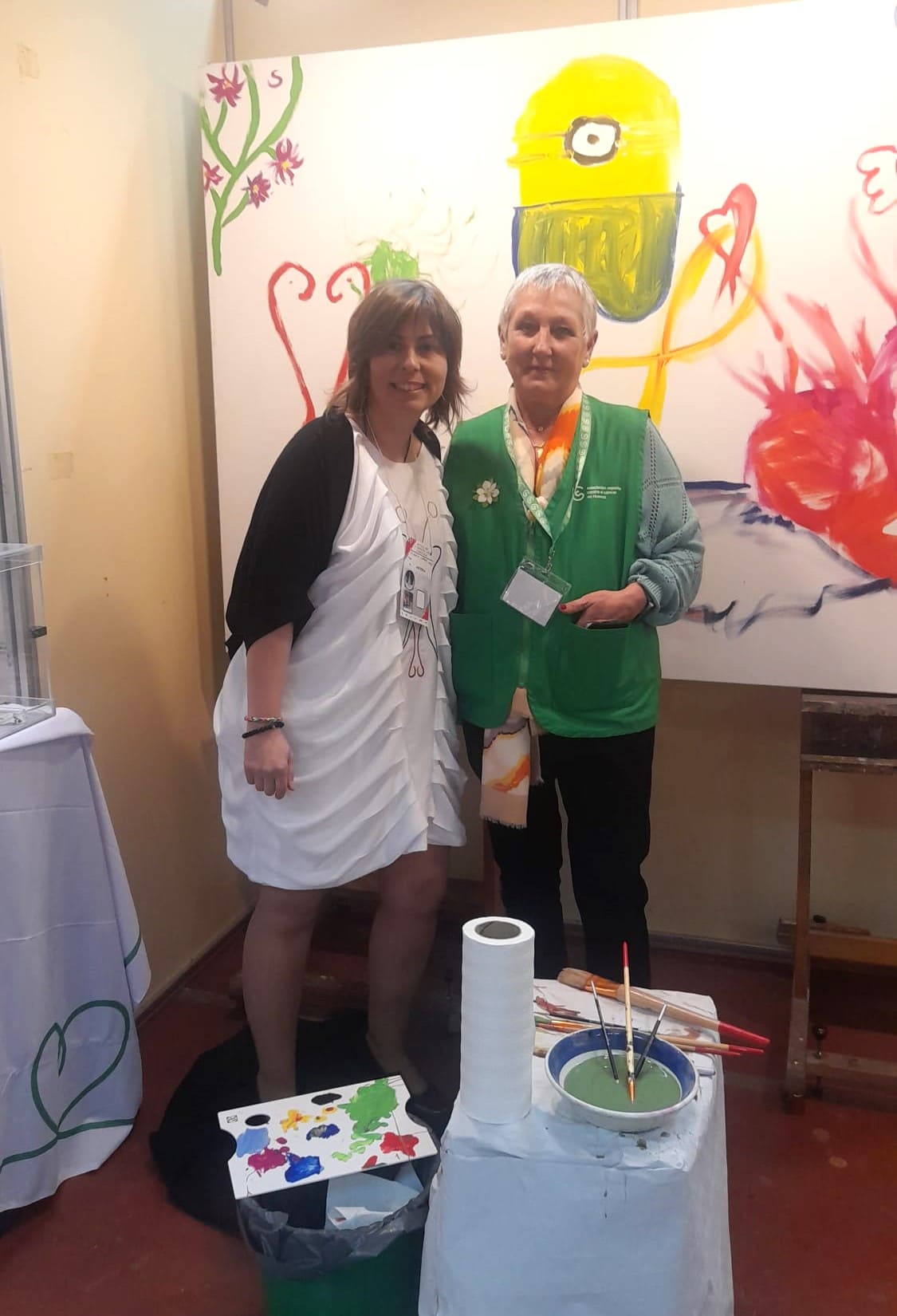 Nuria Companys - Reluet -Participation in Brushstrokes of Life AECC