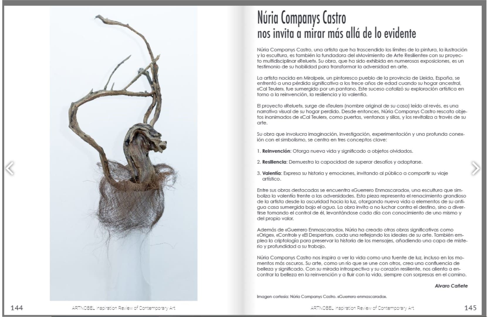 Reluet Article Revista Artnobel Inspiration Review of Contemporary Art