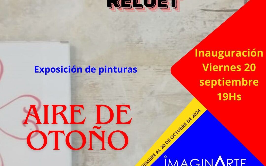 Exposición arte Aire de Otoño en Barcelona