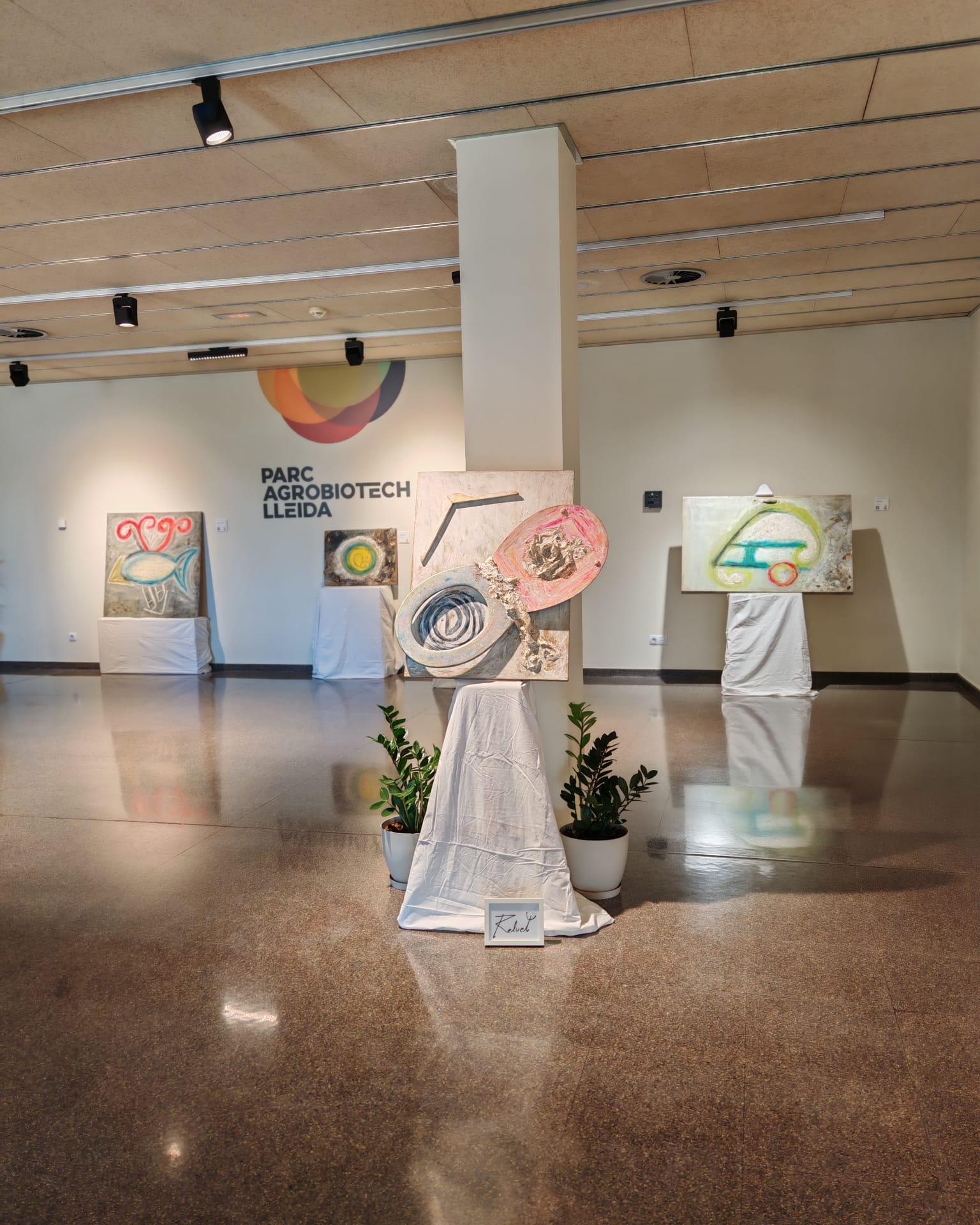 Reluet, exposició a Devaia Lleida pintures art resilient