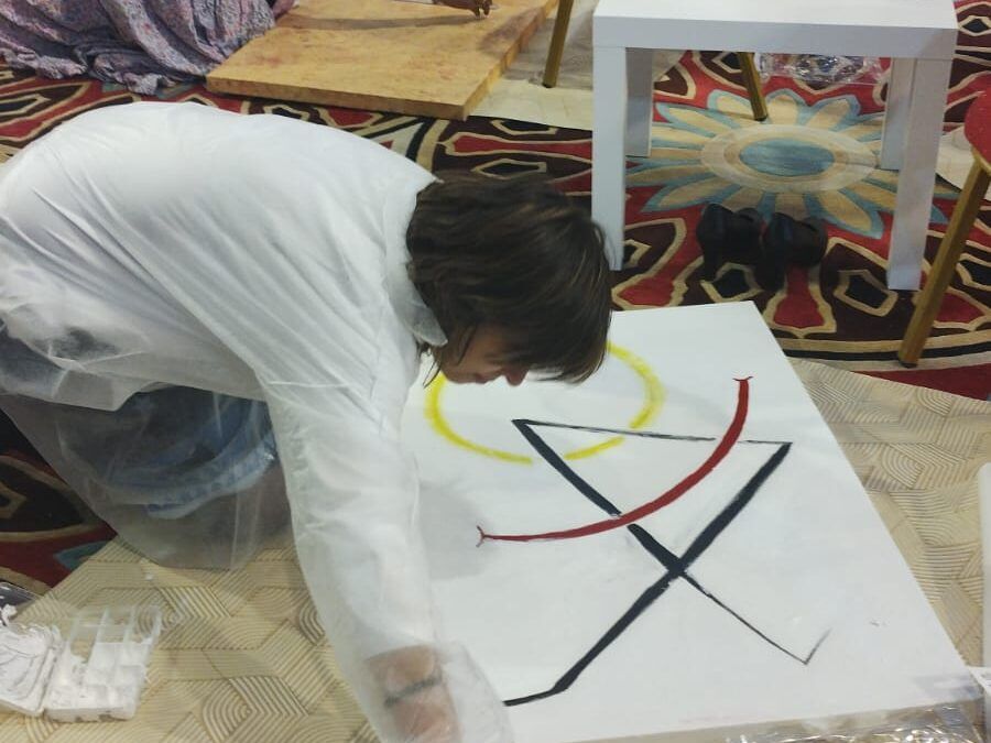  Una experiencia inolvidable al Pintar en Directo Festival Internacional de Arte de Qatar (QIAF)