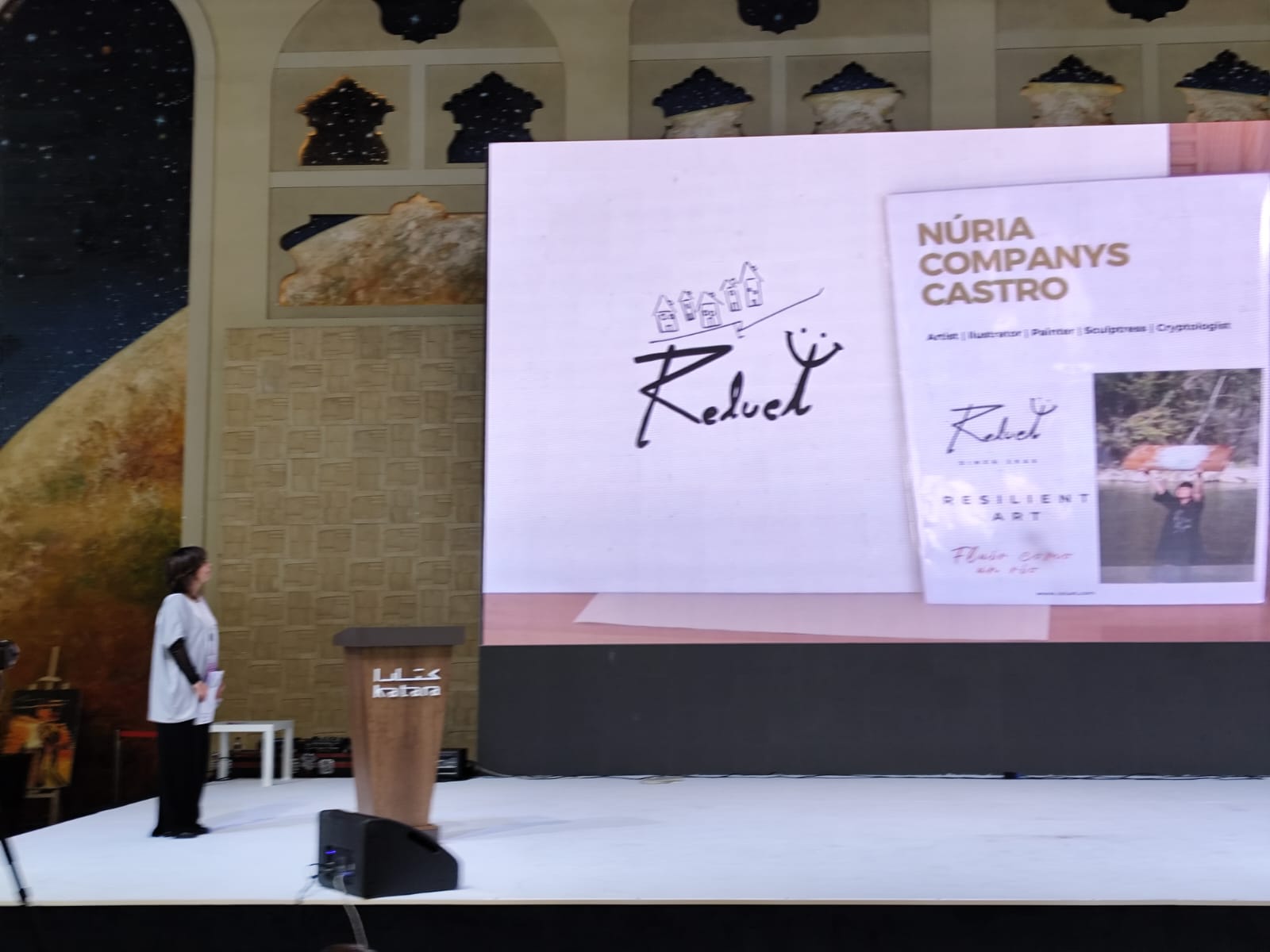 Reluet, Masterclass en el Festival de Arte Internacional en QIAF (Qatar)