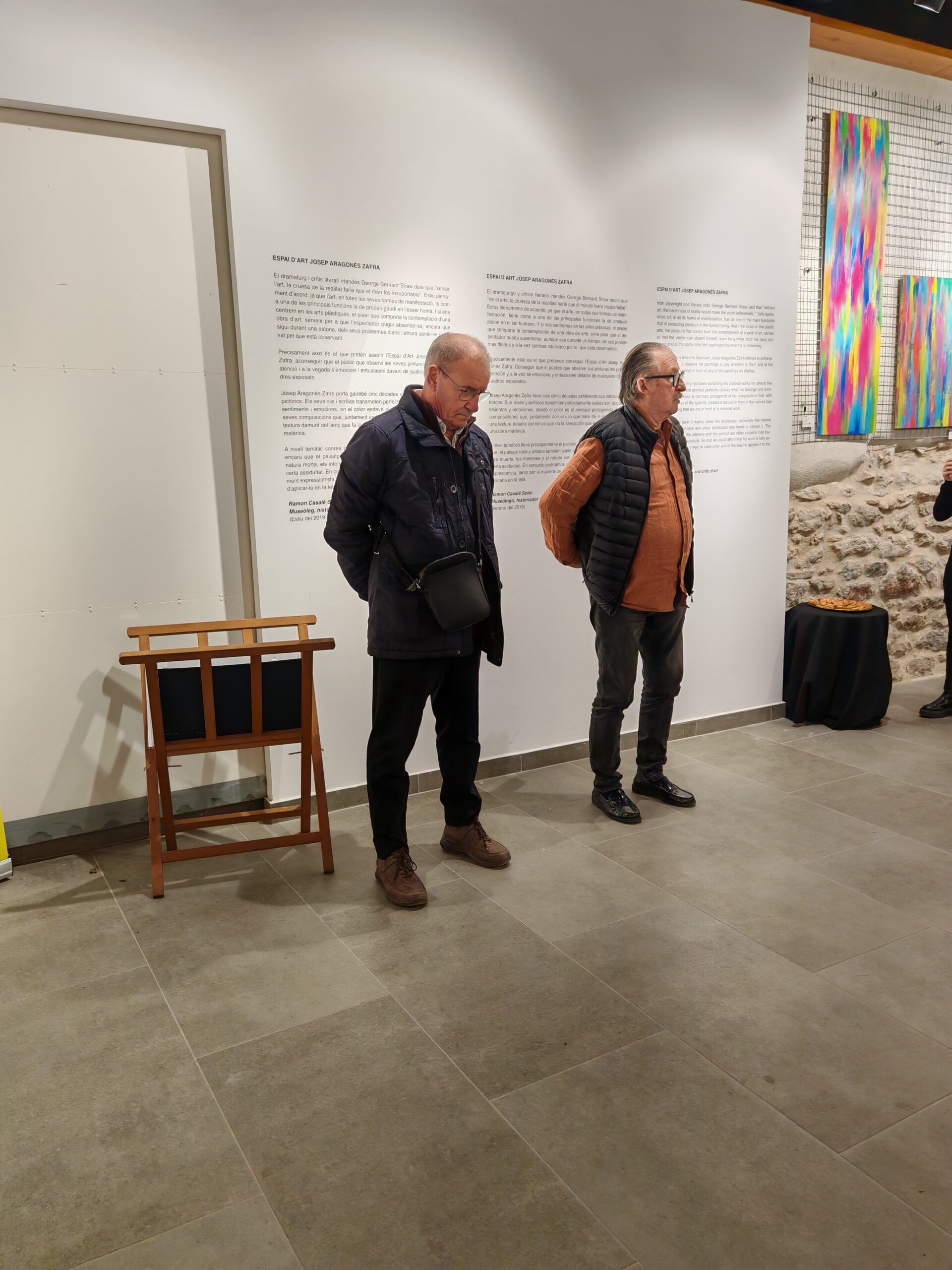 Reluet en la Exposición Colectiva de Navidad de Grupart.cat "Les Mans de les Arts" en el Espacio de Arte Josep Aragonés Zafra