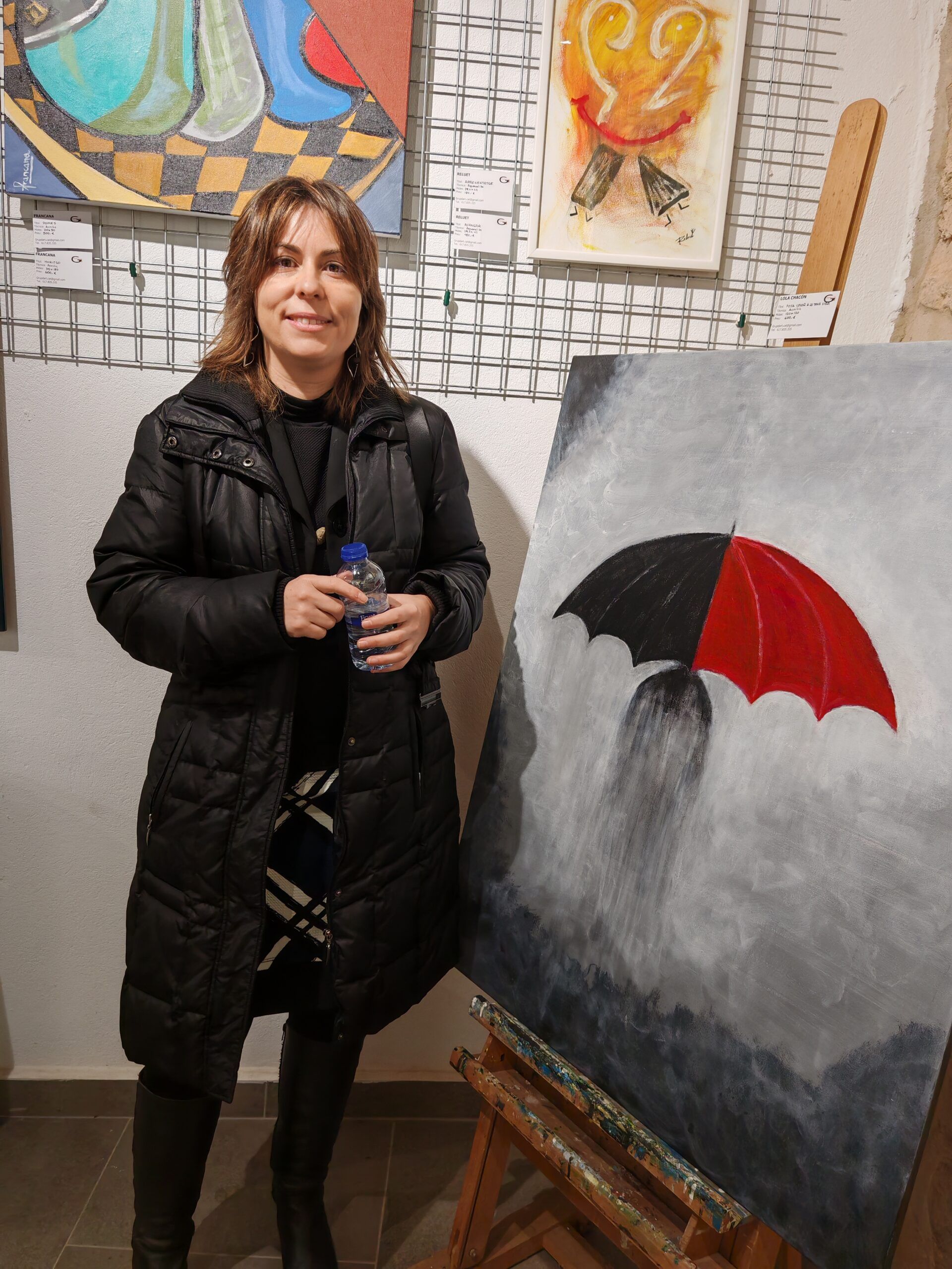 Reluet en la Exposición Colectiva de Navidad de Grupart.cat "Les Mans de les Arts" en el Espacio de Arte Josep Aragonés Zafra