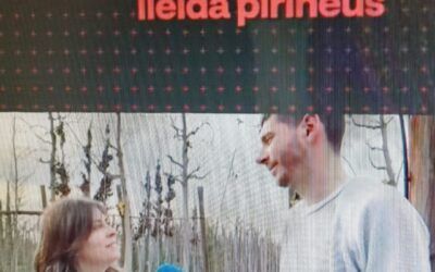 Entrevista TV Lleida «Conecta Lleida Pirineus» un corto grabado en la Noguera que reflexiona sobre la pérdida «Memoria bajo el agua»