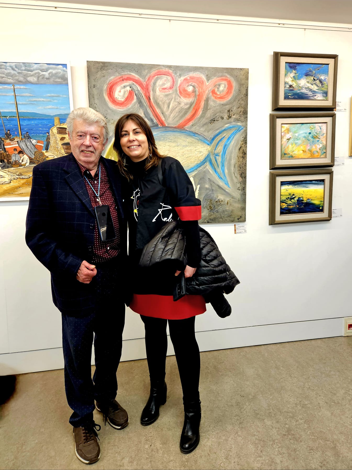 Exposición “Sinergias: Arte Chino y Arte Catalán”. Reluet. Núria Companys Castro. Pintura resiliente Vivir plenamente 