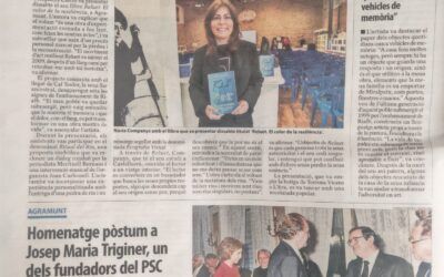 Artículo en el Diario el Segre: Reluet, un viaje de arte y resiliencia