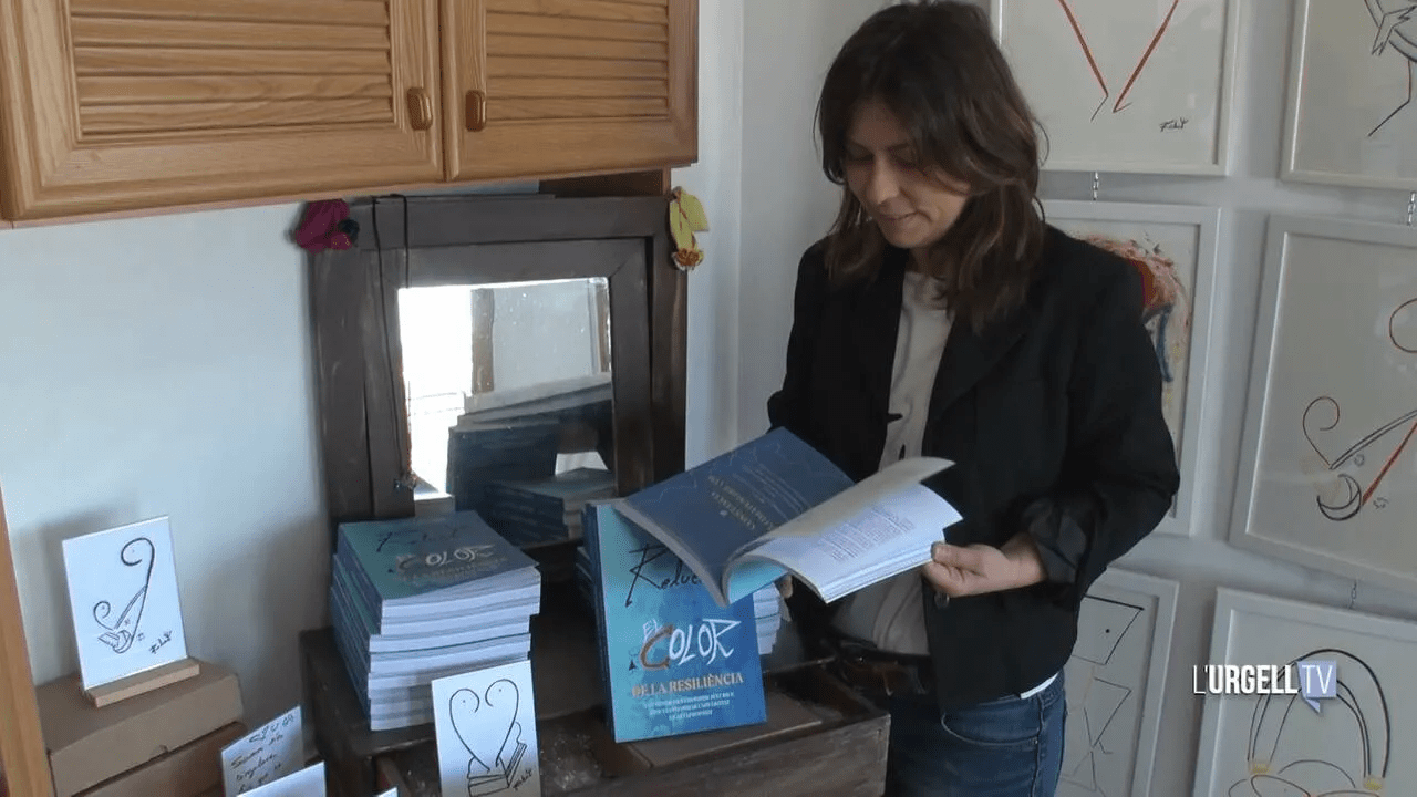 Entrevista en Radio Sió, presentación del libro de Núria Companys Castro "Reluet el color de la resiliencia"