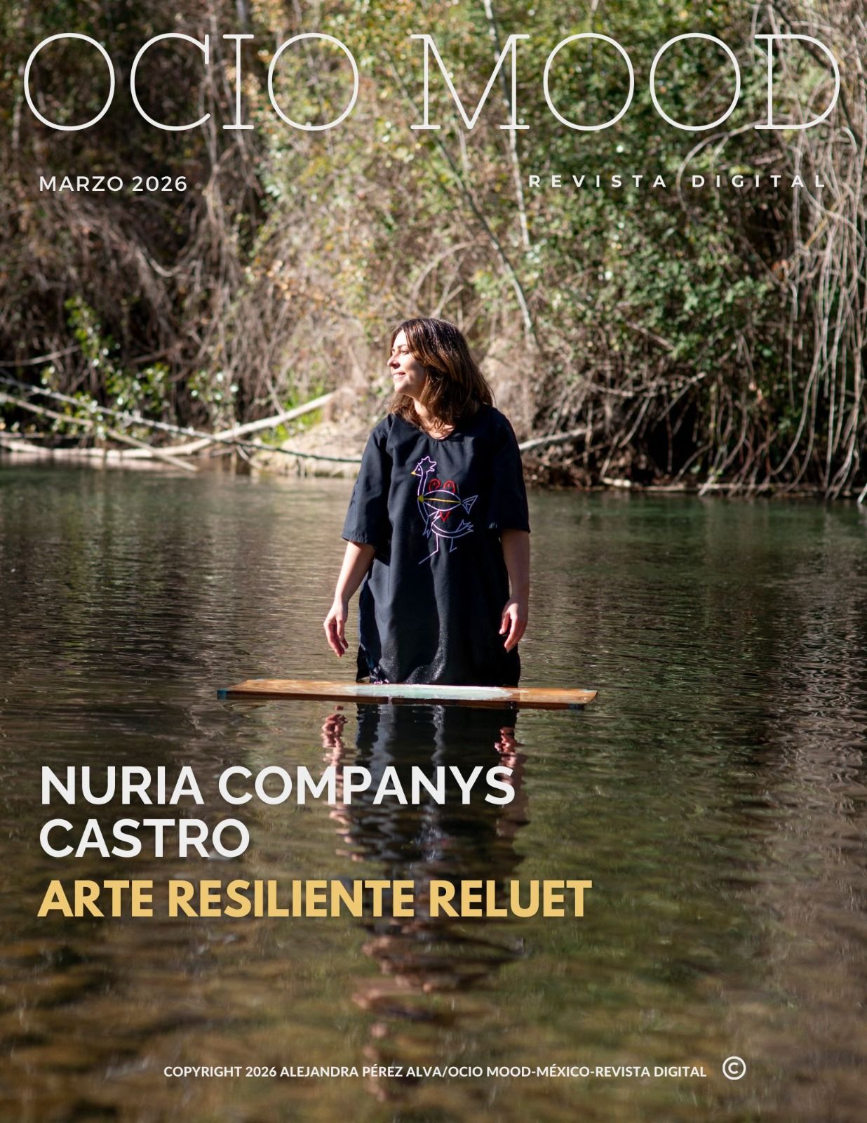 Revista Madrid Cultura. Libro Reluet el color de la resiliencia. Núria Companys Castro.